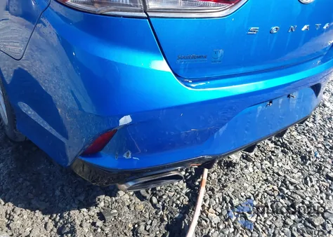 2018 Hyundai Sonata Sport z USA, uszkodzony, nr VIN 5NPE34AF3JH598130